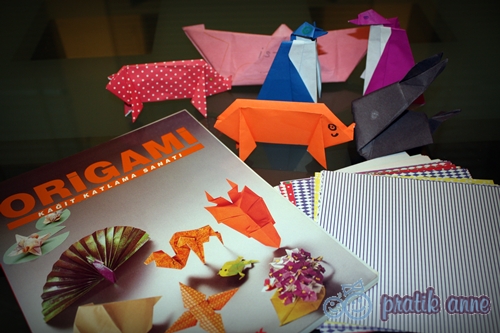 Çocuklarla Sanat - Origami