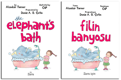Filin Banyosu - Akıllı telefonlar ve iPad için interaktif çocuk kitabı
